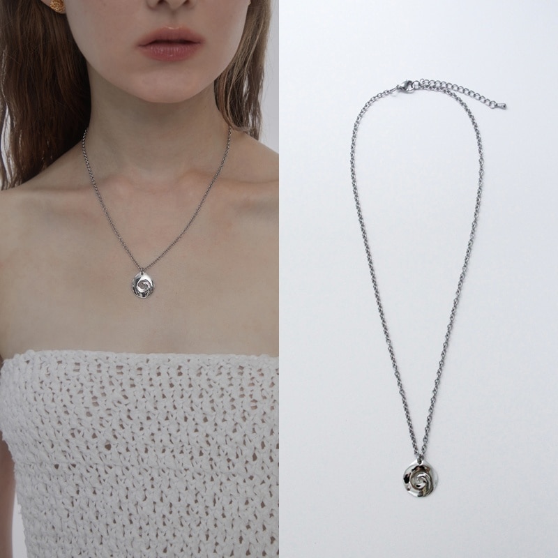 Flower Leafネックレス 韓国のファッション