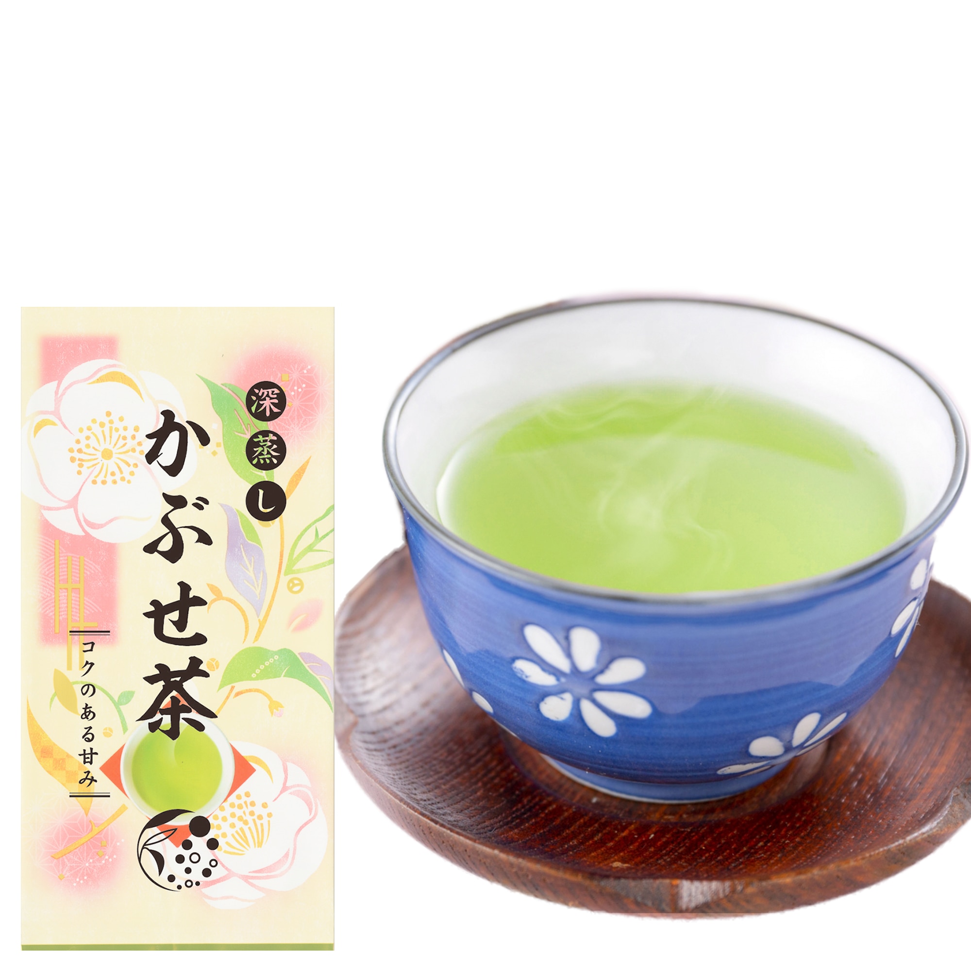 Qoo10] みずたま農園製茶場 : 深蒸し かぶせ茶 100g 国産 静岡県 : 飲料