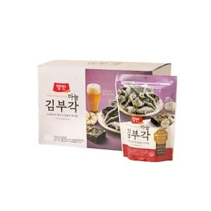 キムブガク ガーリック味 50g x5 韓国式のり天