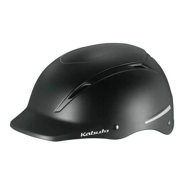 46311 OGKヘルメット BRERO マットブラック 自転車用 57～59cm