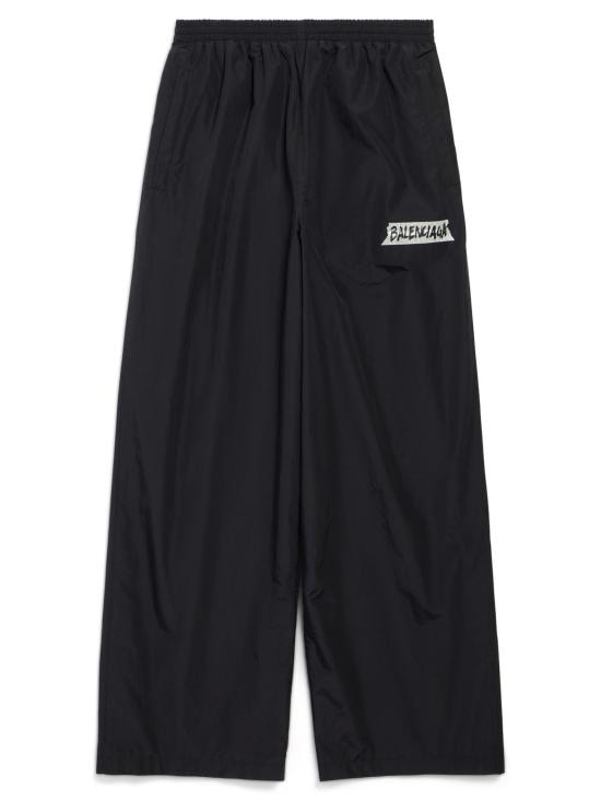 BALENCIAGA Men Straight Pants 857634 TPQ381000 Black