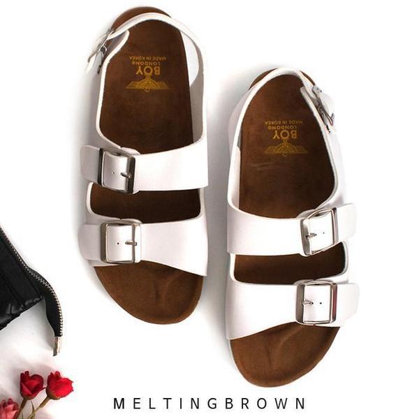 メンズサンダル 男性サンダル メンズカジュアルサンダル レザーサンダル SK23