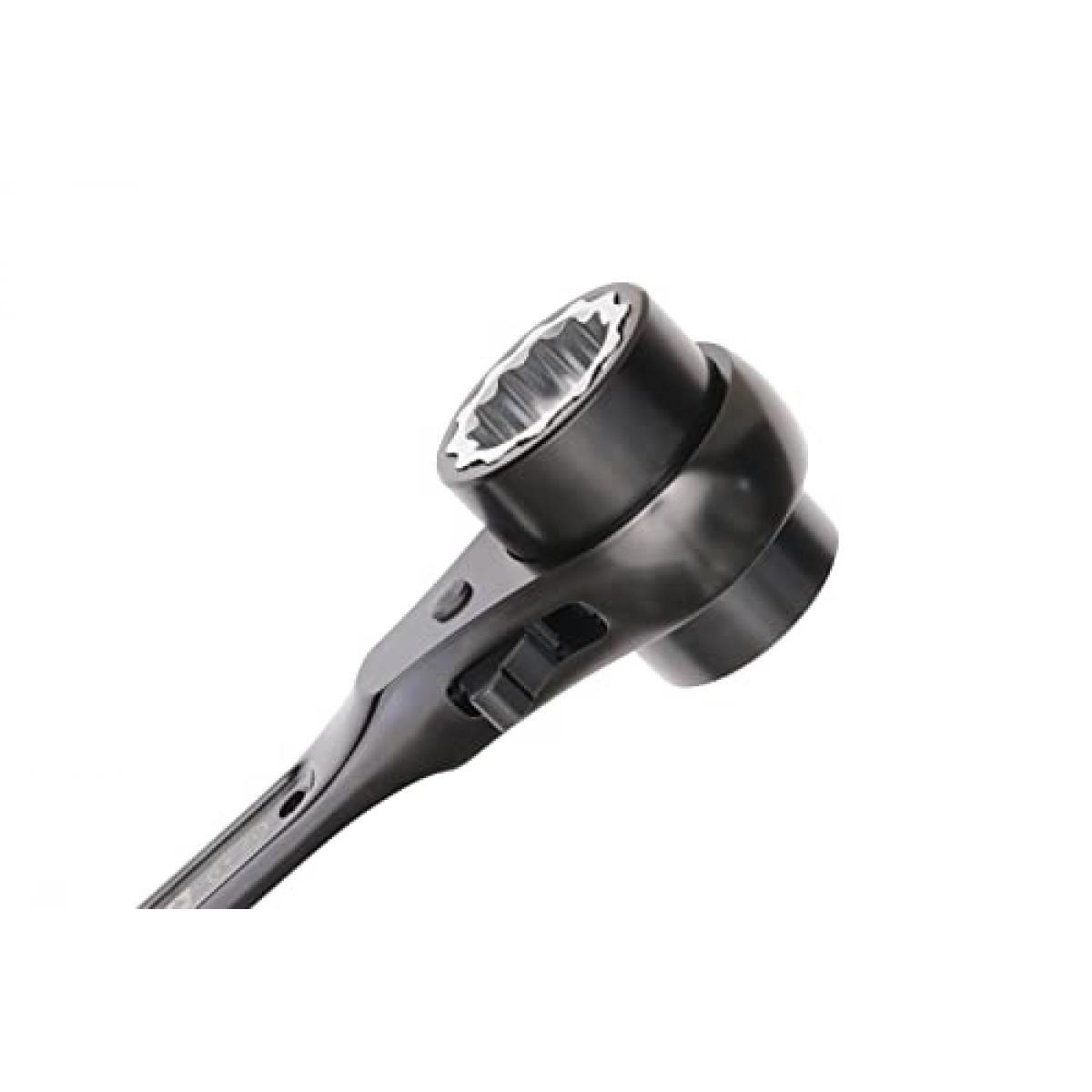 イチネンアクセス MUSTTOOL (マストツール) 4サイズラチェットレンチRW-4SLBC 30/36×32/41mm ブラック 12852