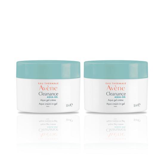 [水分/鎮静] アベンヌ クリナンス アクアクリームインジェル 保湿クリーム 50ml 2個セット