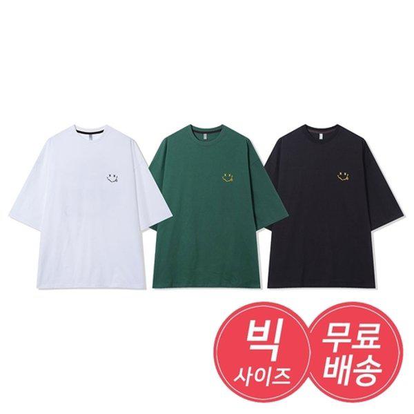男性グッドスマイルラウンド半袖TシャツAC-TSH-Q028-グリーン