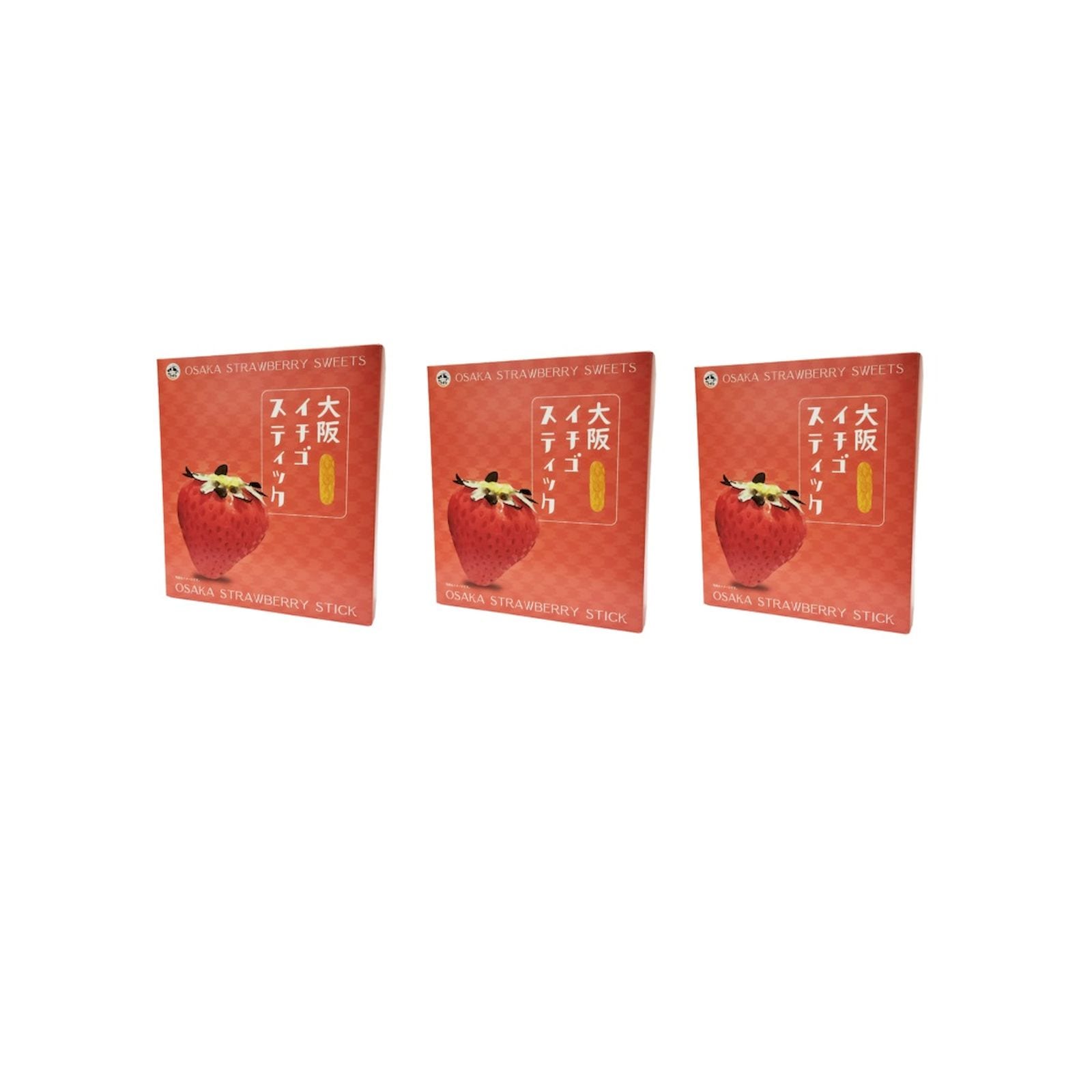 ペンギン 大阪イチゴスティック 5本入り×3個 ご当地お菓子 大阪土産 チョコレート菓子