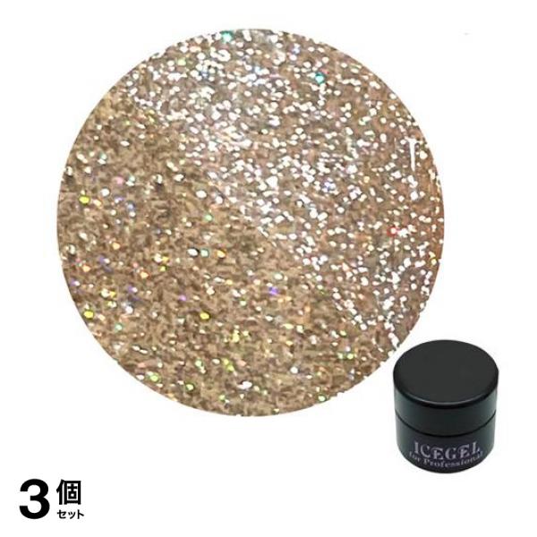 ICEGEL(アイスジェル) A BLACK オンオフジェル 1226 フラッシュ アッシュベージュ 3g 3個セット
