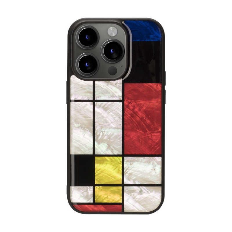 ROA　iPhone 15 Plus(6.7インチ) 天然貝ケース ikins Mondrian　I25499i15PM