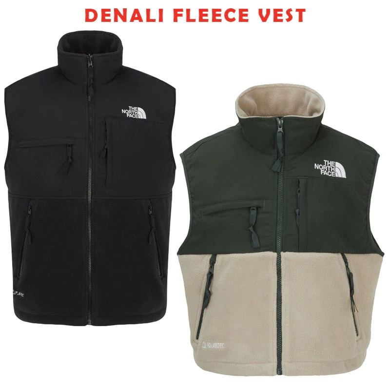 韓国正規品保証 関税負担なNV4FR55A DENALI FLEECE VESTデイリー 基本 着装 男子 女子 人気 韓国 ファッション 男女共用 アウトドア