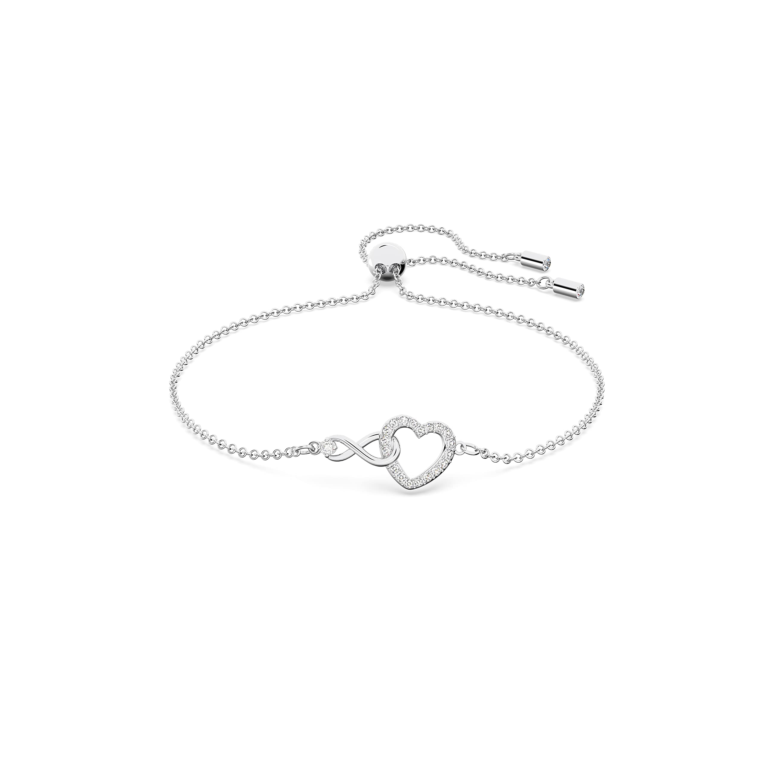 Swarovski スワロフスキーInfinity Heart クリスタル ブレスレット