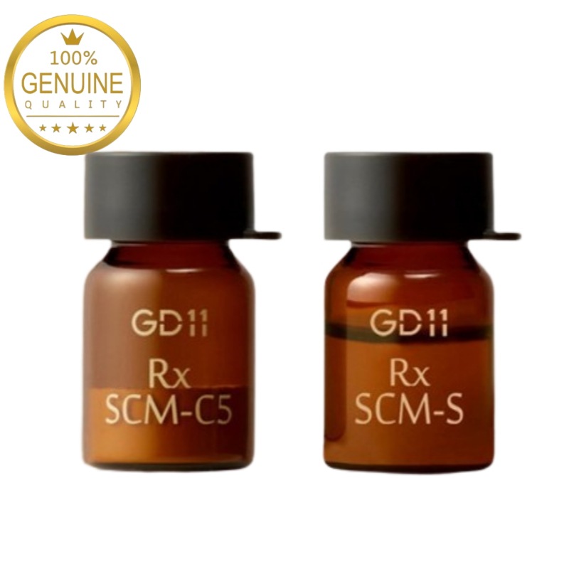 Rx SCM プログラム (2ml+5ml) エムプル 中乾燥 肌のキメ 弾力 シワ ホームケア 1ea