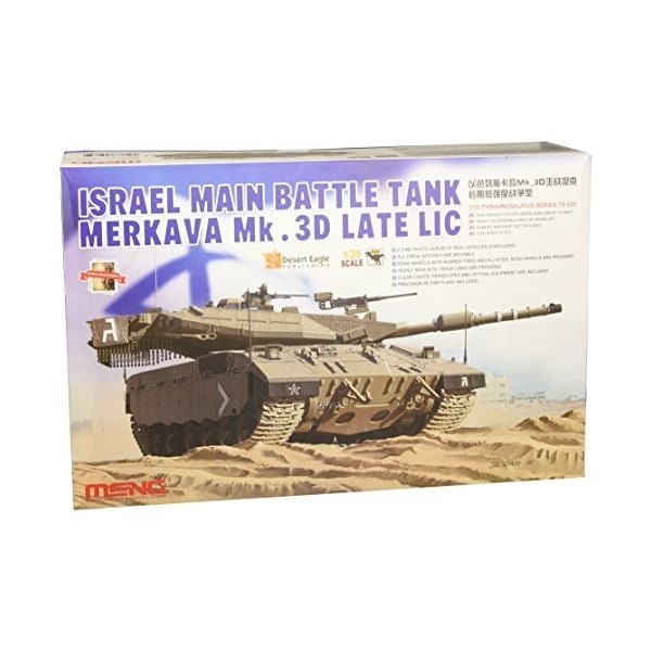 MENG 1:35 Scale Israeli Merkava Mk.3D Late LIC MBT Model Kit 並行輸入品