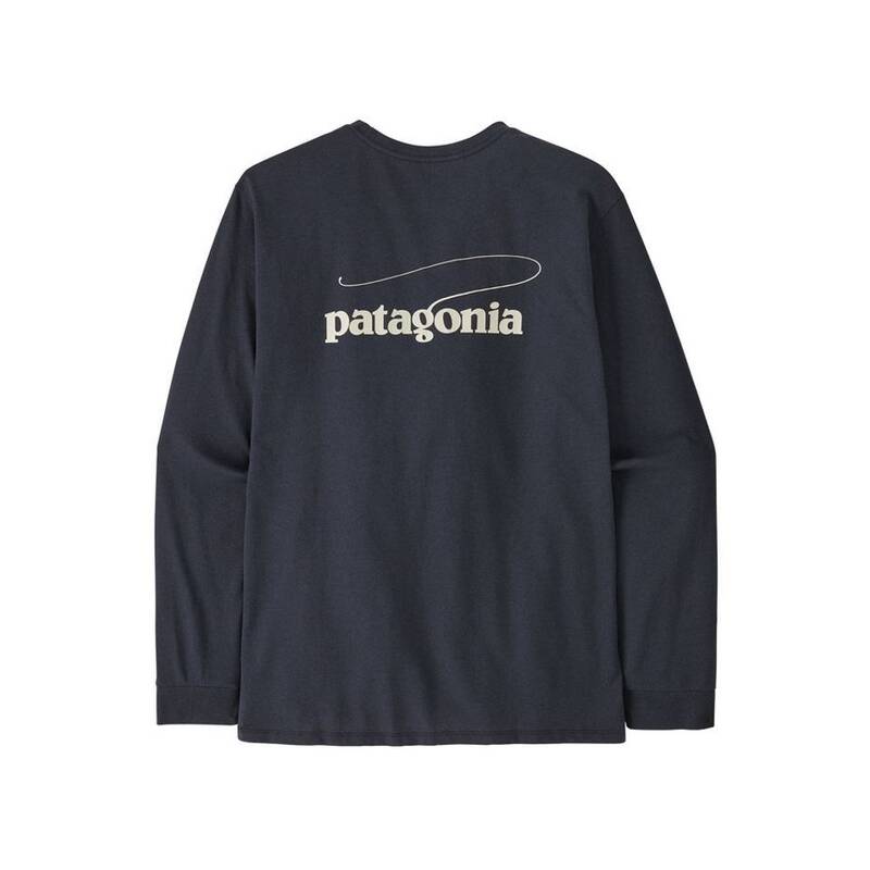 パタゴニア PATAGONIA メンズ ロングスリーブ キャスティング ロゴ リスペンサビリティ Tシャツ 37819R5 395550