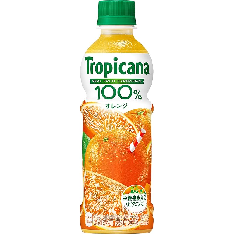 即納キリン トロピカーナ 100%オレンジ PET(330ml×24本)