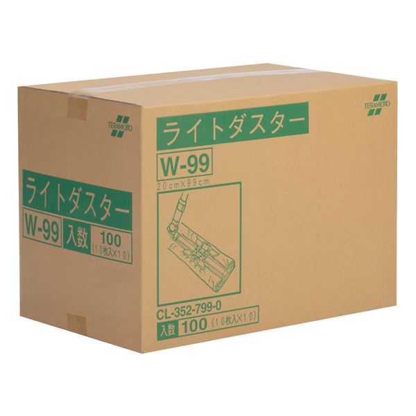ライトダスター 掃除用品 100枚入 約200×990mm から拭き用 ホコリ吸着用 吸水ダスター 清掃用品 生活雑貨 生活用品