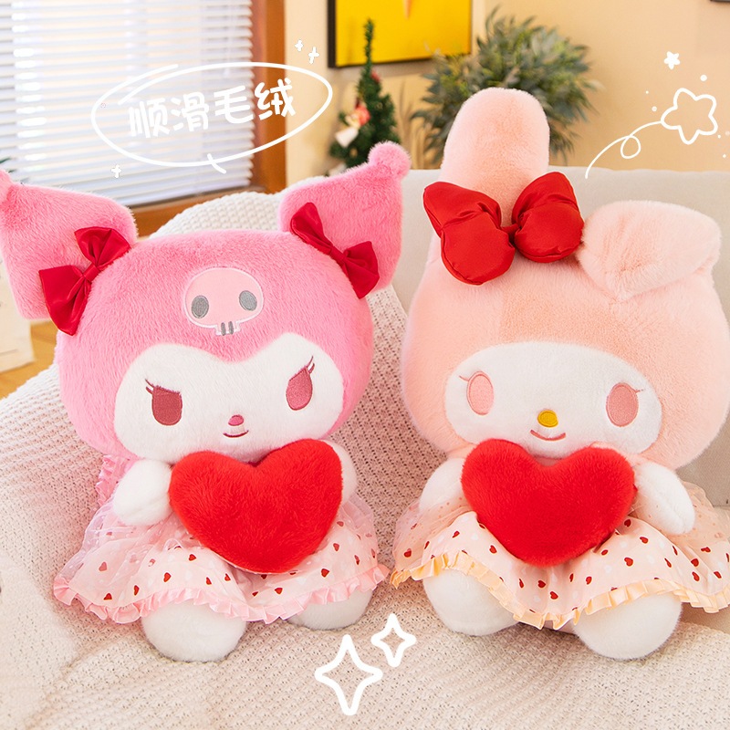 ヨーロッパミンクファークロミ人形メロディーかわいい子供ギフトキャッチングマシン人形ぬいぐるみ交換バッチ