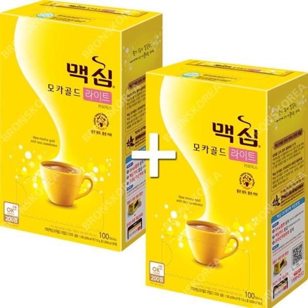 東西 マキシム モカゴールド ライト コーヒーミックス 200T 使い捨て スティック型