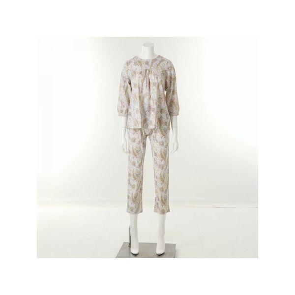 ビーナス正常ペイズリー捺染女性室内着セットVEVA103W VEPA103W GD 2C C_P413587290