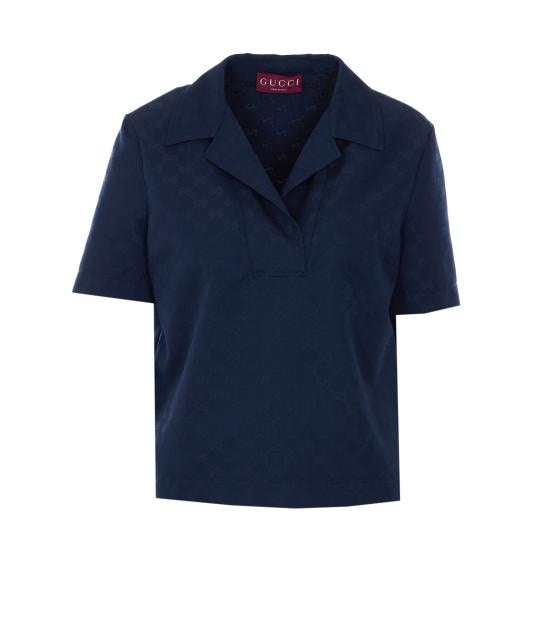 GUCCI Women Tunic Tops 851981 ZAQXT4474 Blue
