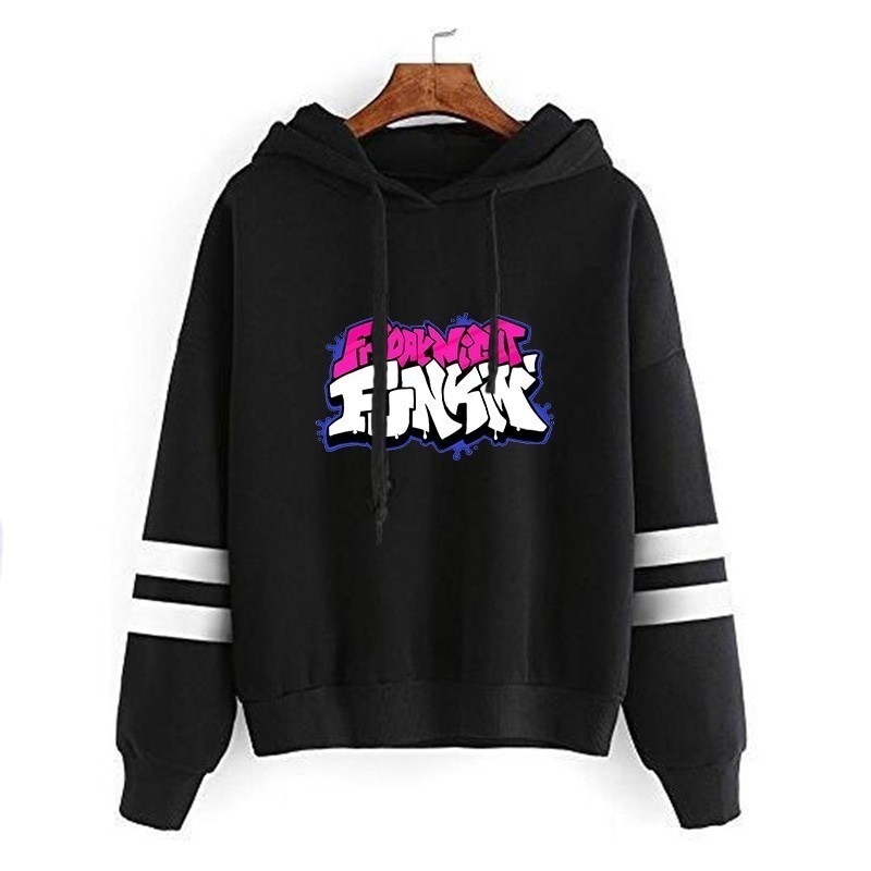 Friday Night Funkin ブラック フライデー ナイト フード付き スポーツ スウェットシャツ 02