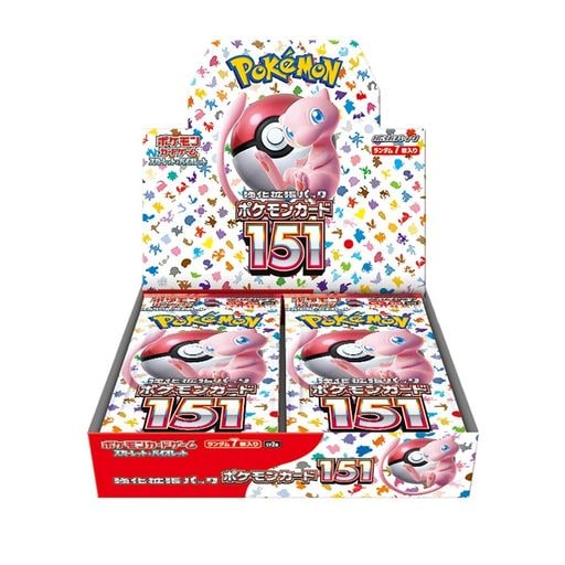 ポケモンカードゲーム スカーレット&バイオレット 強化拡張パック 「ポケモンカード151」 BOX
