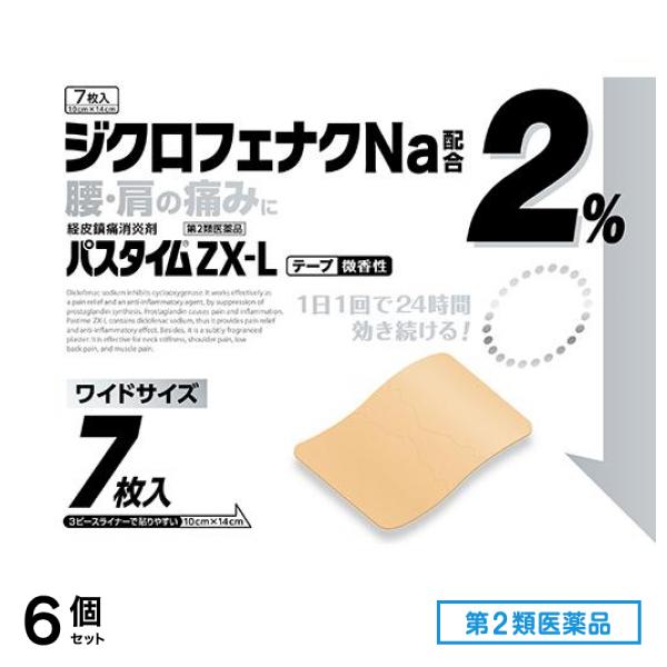 第２類医薬品 パスタイムZX-L 7枚 6個セット