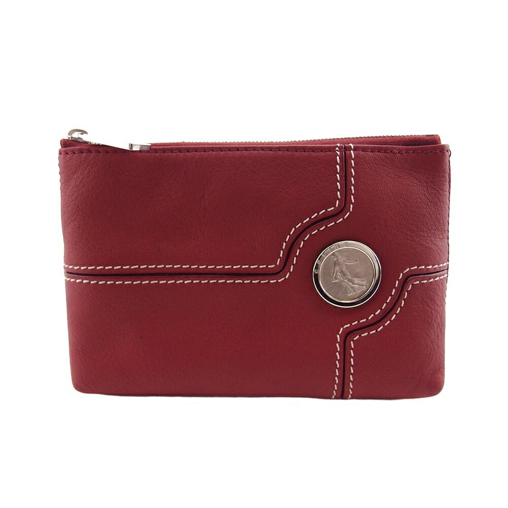 ポーチ レッド レディース 中古