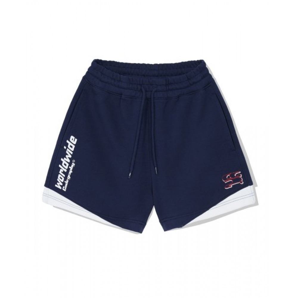 CODEGRAPHY WAVEロゴスポーティショーツ_ダークネイビー