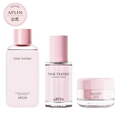 Qoo10] アプリン ［3種セット］ピンクティーツリースキンケ : スキンケア