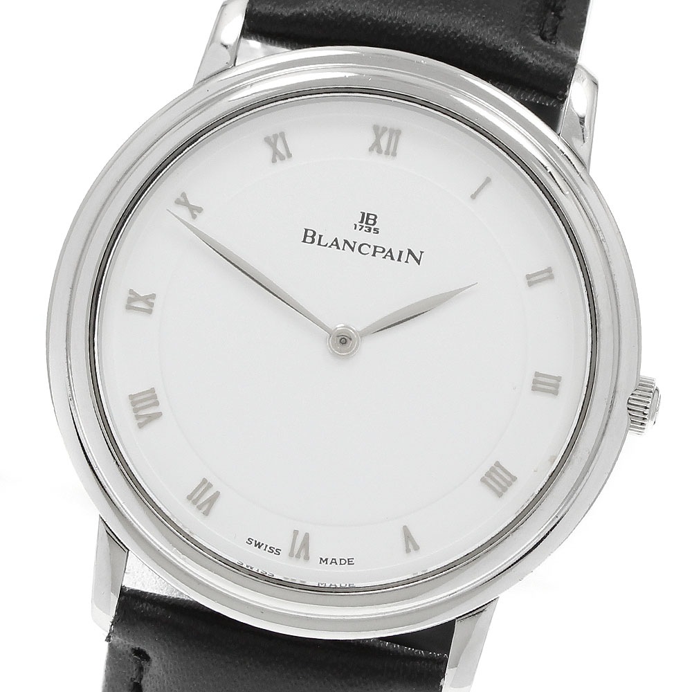 ブランパン Blancpain B0021-1127-55A ヴィルレ ウルトラスリム 手巻き メンズ _957742【中古】