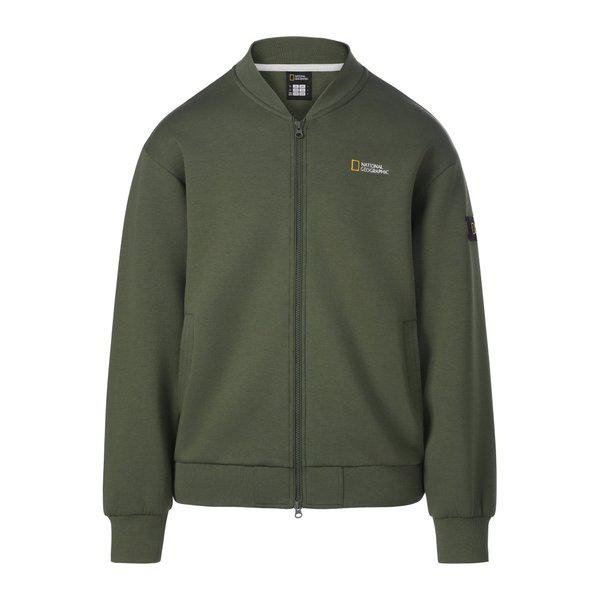 クッション地 セミオーバーフィット スタジアムジャンパー OLIVE GREEN N263UFT070