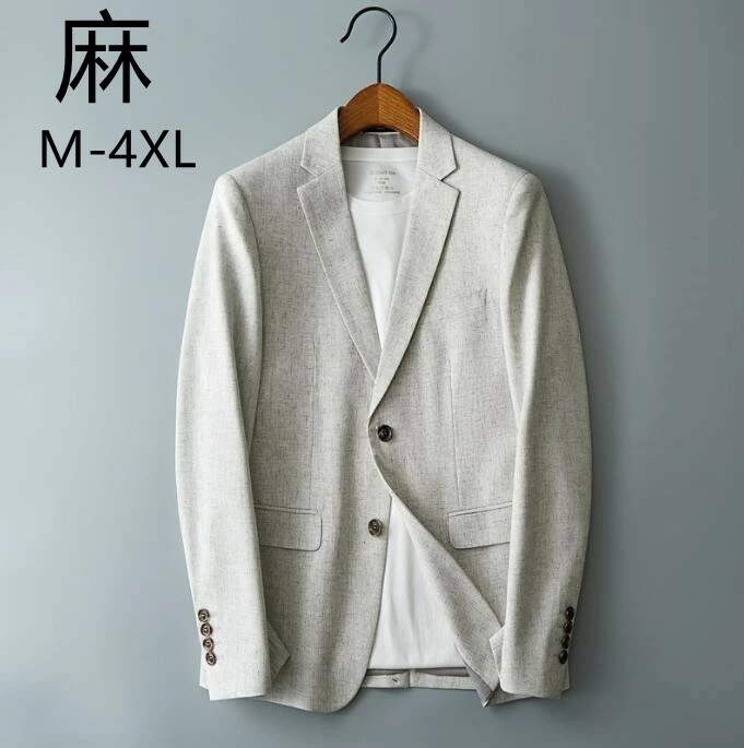 麻ジャケット メンズ 春アウター リネン 綿麻混 テーラードジャケット フォーマル ビジネスジャケット 通勤 普段着 無地 長袖 通気性 薄手 ジャケット 形態安定 アウター カジュアル 父の日