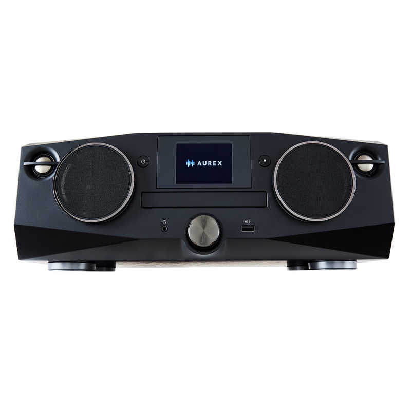 東芝　TOSHIBA　コンポ AUREX ［Bluetooth対応 / ハイレゾ対応 / ワイドFM対応］ ブラック　AX-XSS100-K