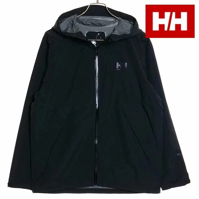 メンズ レイネライトジャケット [HOE12312-K2] Raine Light Jacket アウター 防水 マウンテンジャケット ウィンドブレーカー ブラック2