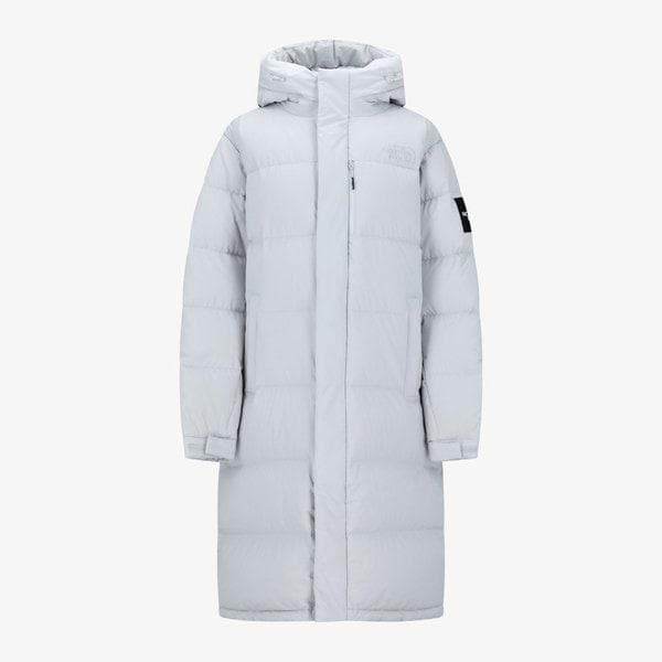 [公式] NC1DR50L ホワイトラベル エベロフト ダウンコート (RDS) ICE GRAY