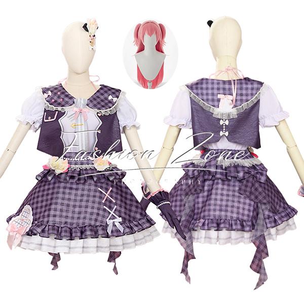 【品質良い 大好評中】迅速な出荷プロジェクトセカイ カラフルステージ! feat. 初音ミク 桃井 愛莉 プロセカ4周 コスプレ衣装 ウィッグ cosplay ハロウィン 演出服 変装