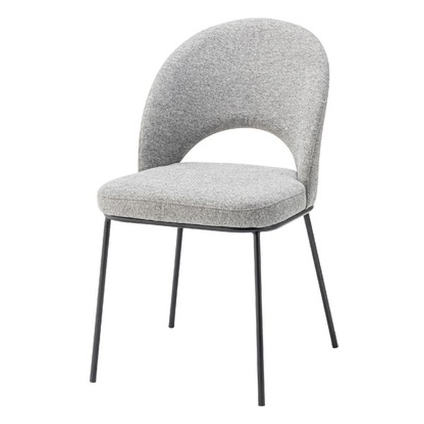 チェア ライトグレー 幅46×奥行き56×高さ81×座面高46cm MYS-504LGY