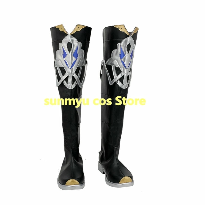 原神 (Genshin)げんしん Albedo アルベド　 ブーツ コスプレ靴
