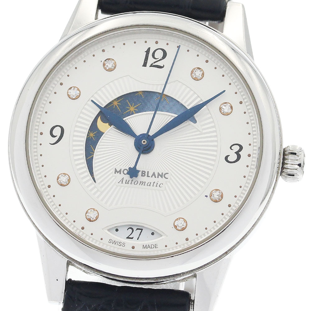 モンブラン MONTBLANC 114730 ボエム デイ&ナイト 8Pダイヤ 自動巻き レディース _949353【中古】