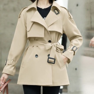 アウター コート シャンパー 上着 トレンチコート ミドル丈 袖あり 長袖 襟付き ストレート 大人可愛い きれいめ シンプル カジュアル 大人 上品 おしゃれ お洒落 大人女子 こなれ感 ラフ