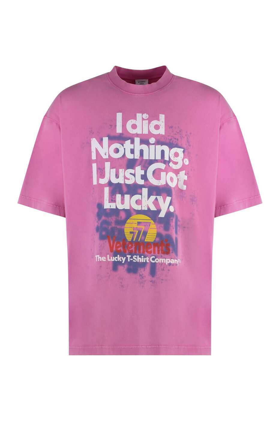 UE54TR390H_WASHEDHOTPINK ピンク 秋冬2023 Tシャツ メンズ ia
