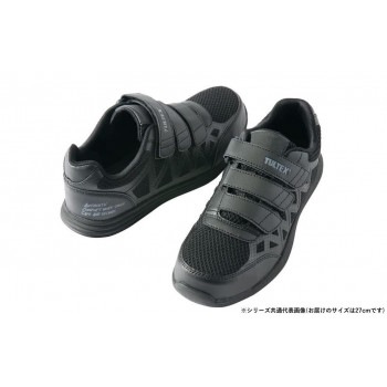 アイトス　51665 セーフティシューズ（面ファスナー）（男女兼用） ブラック 27.0cm