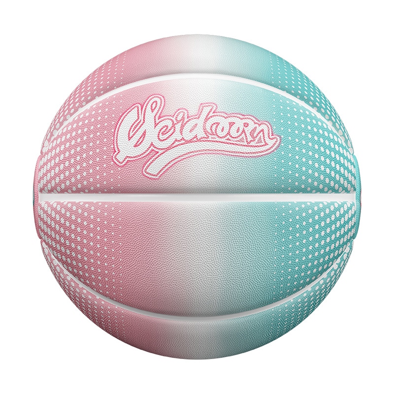 VEIDOORN キャンディーボール バスケットボール 7号 6号 5号 屋内外兼用 耐久性 中学 高校 大学 ゴム 空気入れ ギフト プレゼント トレーニングツール 子供用