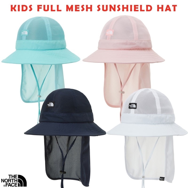 韓国正規品保証 関税負担なし NE3HP08R KIDS FULL MESH SUNSHIELD HATデイリー 基本 着装 男子 女子 人気 韓国 ファッション 男女共用 アウトドア