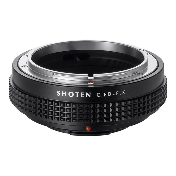 SHOTEN CFD-FX マウントアダプター (キヤノンFDマウントレンズ 富士フイルムXマウント変換)