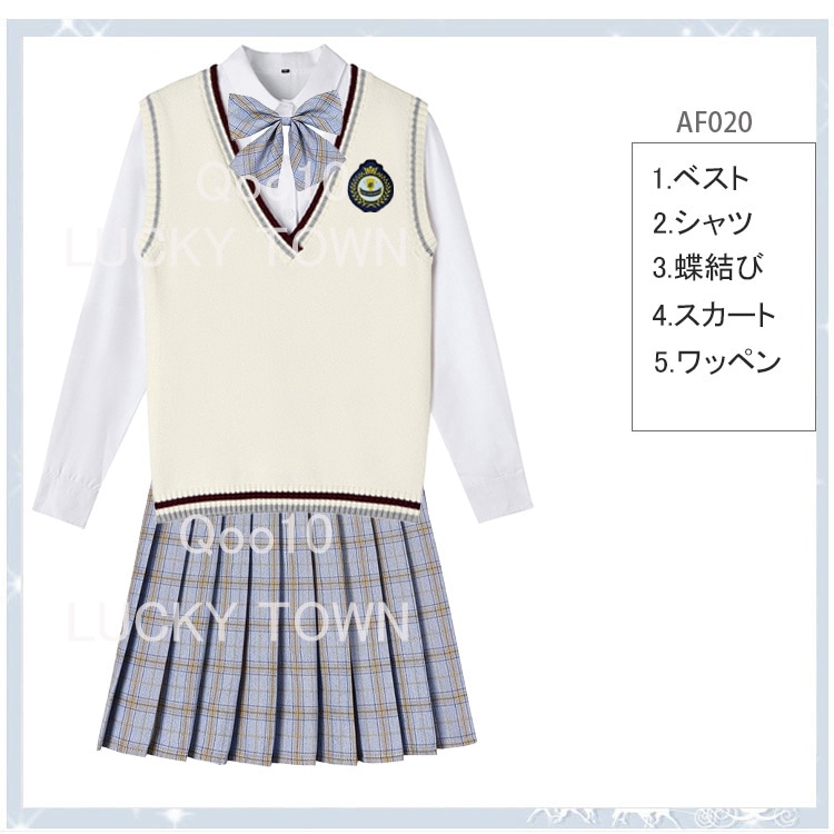 【7点セット】なんちゃって制服 楽天市場】なんちゃって制服 セット（サイズ（S/M/L）4L）の通販