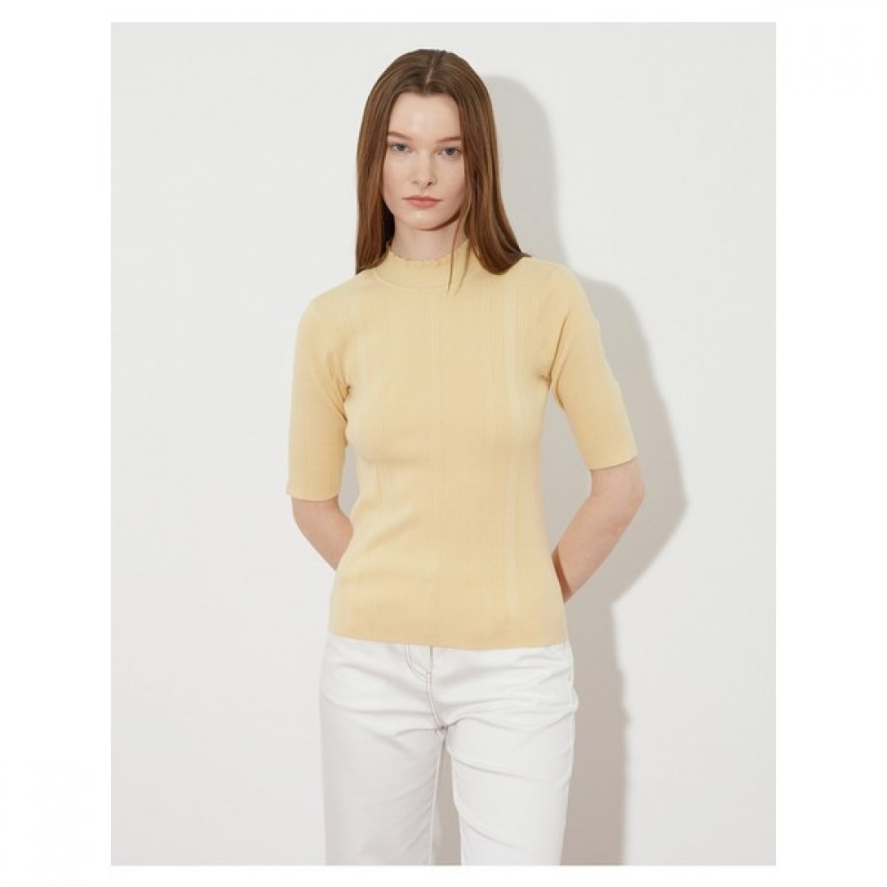 (デイリーリスト) ハーフネックショートスリーブプルオーバー_MDBBS4S2161