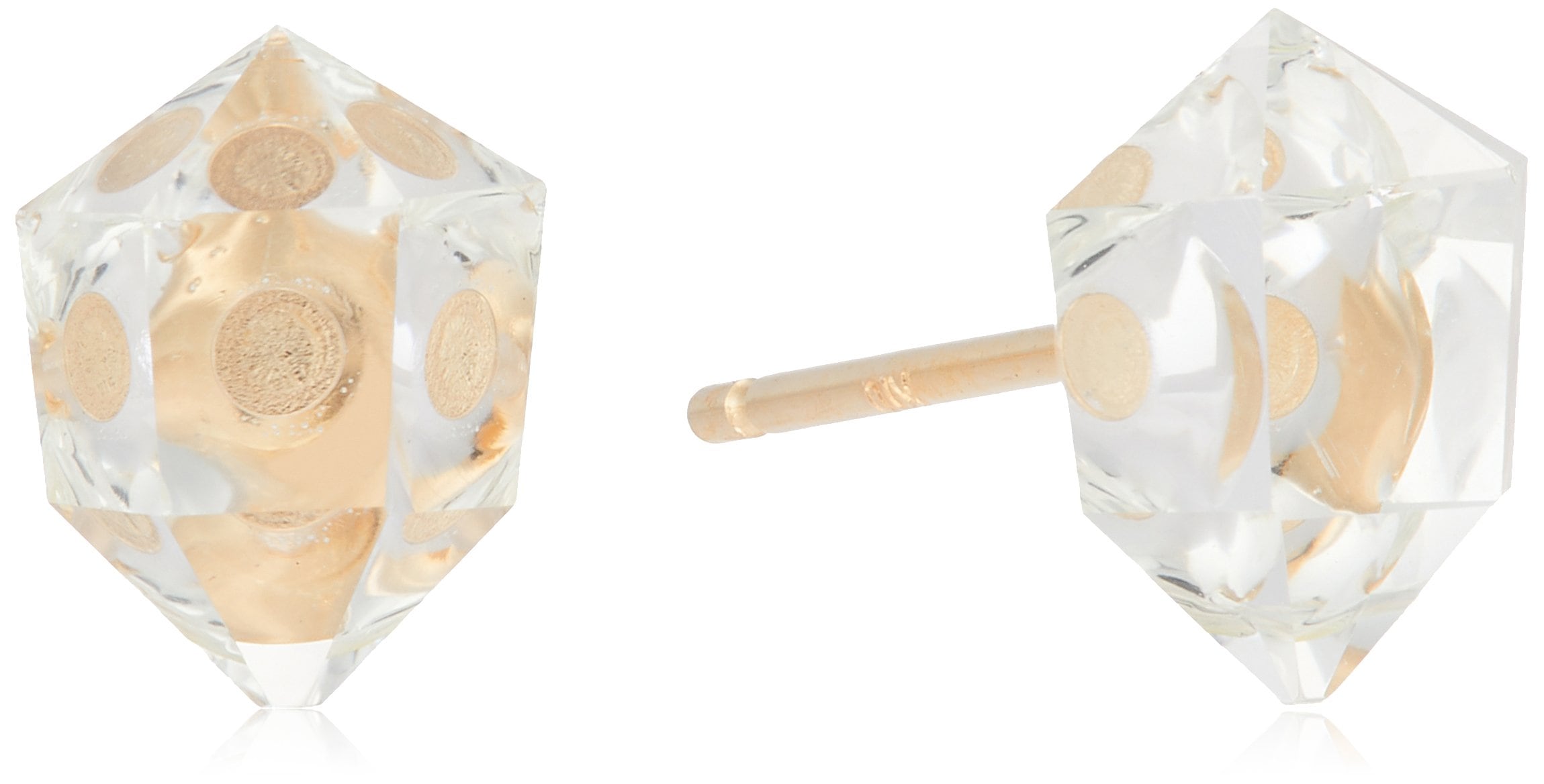 【公式】[エステール] ESTELLE レディース ピアス K10 イエローゴールド クォーツ (M) 0222-5872-0011-0000