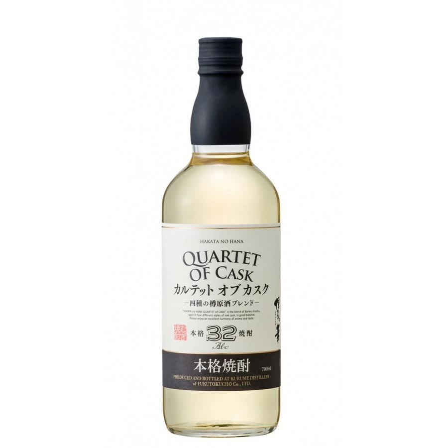 【送料無料】福徳長酒類 博多の華 カルテット オブ カスク 麦 32度 700ml12本【北海道沖縄県東北四国九州地方は必ず送料が掛かります】