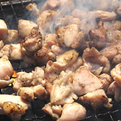鶏もも炭火焼き 本場 宮崎名物 100g2 ポイント消化 お...のサムネイル